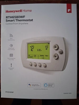Termostato inteligente Wi-Fi Honeywell RTH6580WF1001 Foto 1 de 4