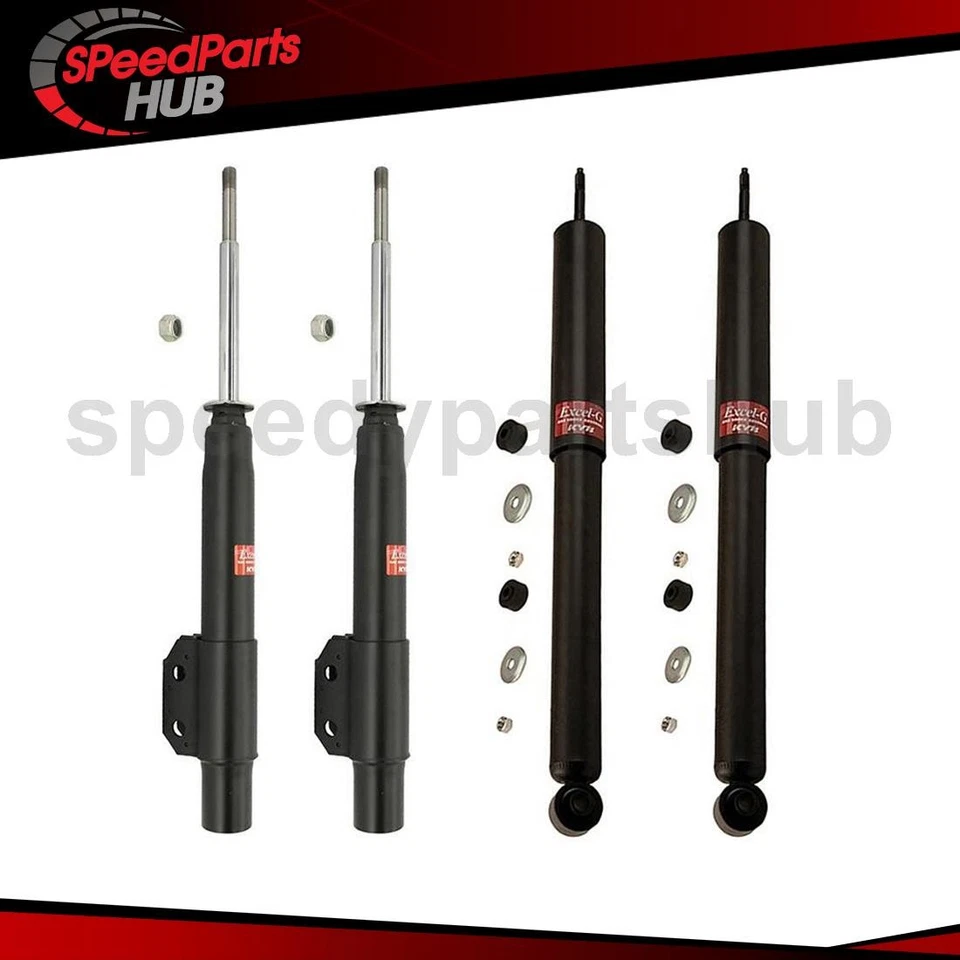 4 шт передних задних амортизаторов KYB в сборе для Lincoln Continental 3,8 л 1982 - Изображение 1 из 4