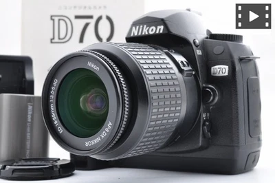 [N.MINT SC:6780] Nikon D70 DSLR Camera + AF-S DX 18-55mm F3.5-5.6G ED Lens #0505 - Image 1 of 4