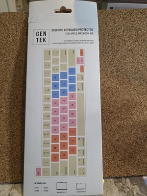 Gentek SILICONE Macbook Air KEYBOARD COVER  - Image 1 of 2