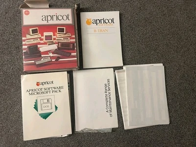 Apricot Collection Pack 1 gold - starter pack software guide manual etc 1985 ACT - Image 1 of 2