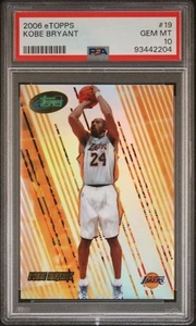 2006 eTopps #19 Kobe Bryant PSA 10 Lakers 888/999 POP 1 “only PSA 10 On Earth” - Picture 1 of 3