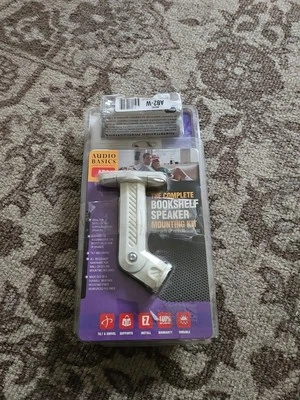 Audio Basics Series the complete bookshelf speaker mounting Kit Pair of 2 - Image 1 of 3