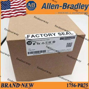 Factory Sealed 1756-PB75 SER B ControlLogix 24V DC Power Supply NEW US - Picture 1 of 5