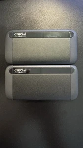 CRUCIAL X8 2TB Portable SSD CT2000X8SSD9 SKU 18241 Comes With USB C CABLE Qty 1 - Picture 1 of 2