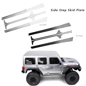 For Axial SCX6 Wrangler 1/6 RC Car Side Plate Metal Side Skid Pedal Side Skirt - Picture 1 of 10