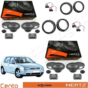 Set 8 Arcas Altavoces Hertz Ck165 Delantera y Trasera VW Golf IV De 1998 - Imagen 1 de 11
