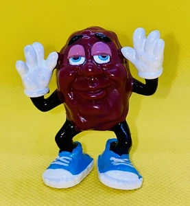 Vintage California Raisins 2" Raised Hands Blue Sneaker PVC Figur 1988 Calrab - Bild 1 von 5