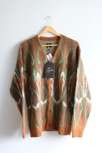 Seltene psychedelische Mohair Strickjacke - Needles x Mr Porter - Bild 1 von 6