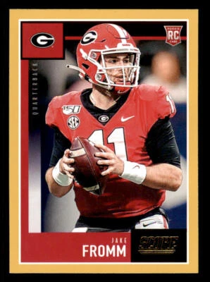 2020 Score Gold #356 Jake Fromm - Image 1 of 2