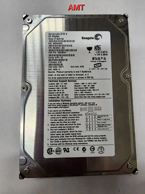ST360015A Seagate 60GB UDMA/100 7200RPM 2MB IDE Hard Drive - Image 1 of 2