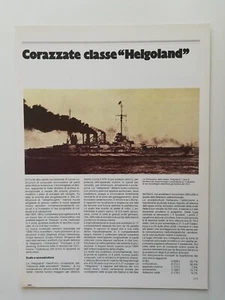 Storia della Marina Corazzate Classe HELGOLAND Storia e Scheda Tecnica - Picture 1 of 3