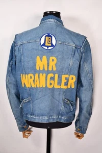 Wrangler X Leon Bridges MR. Wrangler Denim Jacket Worn Indigo size L - Picture 1 of 12