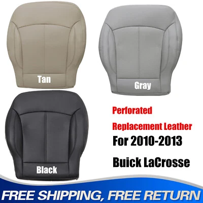 1PCS Perforated Driver Bottom Leather Seat Cover For Buick LaCrosse 2010-2013 - Imagem 1 de 4