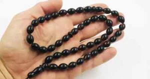 Islamic Prayer Necklace Tasbih Tesbih Baltic Amber 45 Beads Misbaha - Picture 1 of 6