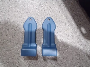 65-E66 C2 Corvette Dk Blue Seat Belt Retractor Covers---NEW!! - Foto 1 di 4