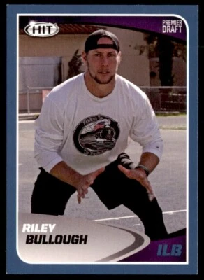 2017 SAGE HIT Blue Riley Bullough Michigan State Spartans #113 - Image 1 of 2