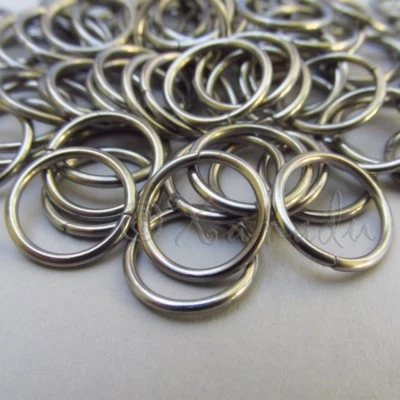 XANADU DESIGNS Jump Rings 12mm - 50/100/200 Stainless Steel 16 Gauge Open Jump Rings F7455