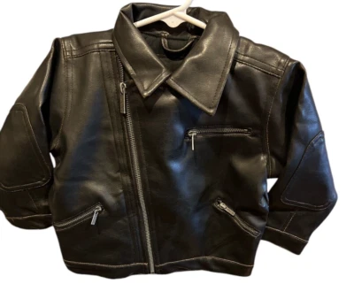 Chaqueta de cuero sintético Kenneth Cole Reaction 24 meses para niños nueva sin etiquetas Foto 1 de 2