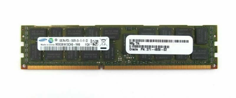 Sun Oracle 371-4658 8GB PC3L-10600R / DDR3L-1333 Dimm - Image 1 of 1