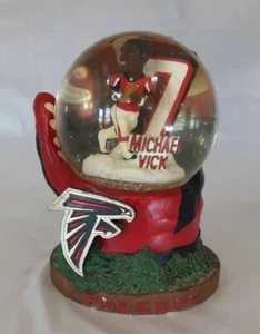 Michael Vick #7 Atlanta Falcons Forever Collectibles (#760 Of 5,004) Snow Globe - Picture 1 of 12