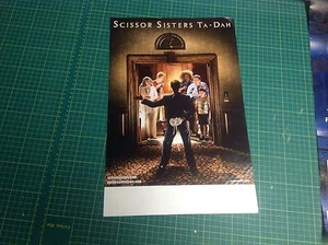 RARE Scissor Sisters Promo album Poster music vintage 17x11 band . - Picture 1 of 1