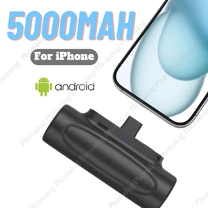 For Android Samsung iPhone 5000mAh Portable Charger Mini Power Bank Battery Pack - Picture 1 of 14
