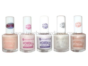 CHOOSE A COLOUR ESSENCE POWER PASTEL FRENCH MANICURE STRONG NAIL VARNISH POLISH - Picture 1 of 6