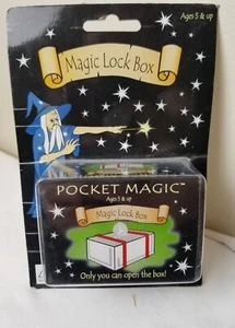 Vintage 2005 Toy smith Pocket Magic Lock Box New and Sealed - Picture 1 of 7