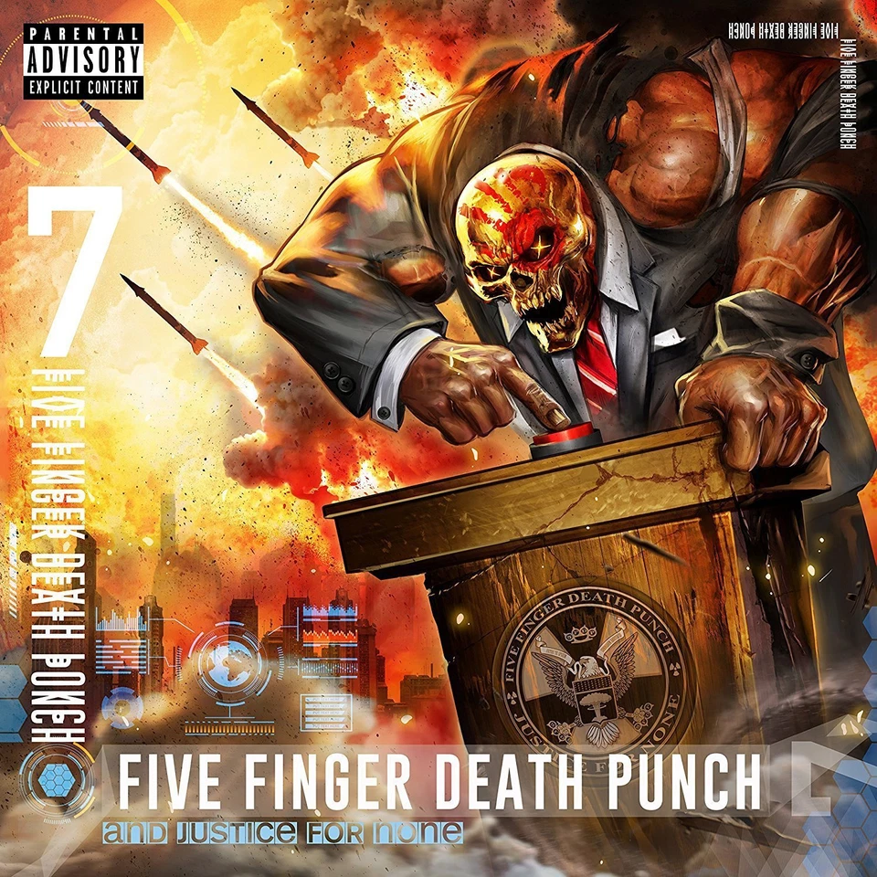 FIVE FINGER DEATH PUNCH - AND JUSTICE FOR NONE   CD NEU  - Bild 1 von 1