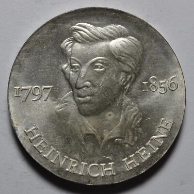 1972 DDR East Germany 10 Mark H. Heine - Image 1 of 2