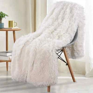 Double Layer Plush Warm Winter Throw Blanket Home Plaid Chair Towel Sofa Cover - Picture 1 of 33