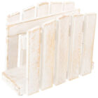 Farmhouse Napkin Holders for Table Vintage Rustic Wood Fence Tissue Dispenser-OX