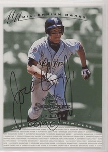 1997 Donruss Signature Series Millennium Marks /1000 Jose Cruz Jr Rookie Auto RC