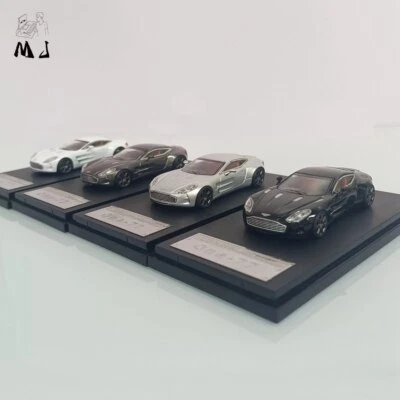 MJ 1:64 Aston Martin ONE77 Diecast Toys Models Miniature Hobby Collection Gifts - Immagine 1 di 4