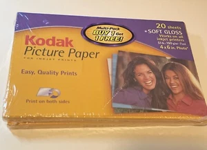 Kodak Bilderpapier Multipack 40 Blatt 4x6 Soft Gloss - Bild 1 von 3