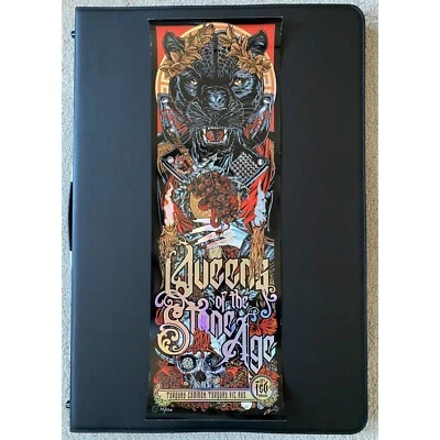 REAL Queens of the Stone Age FOIL AP S/N Concert Poster x/150 Torquay 2024 QOTSA - Image 1 of 4