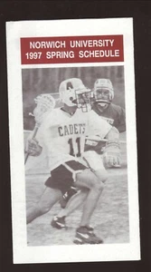 Norwich Cadets--Programma sportivo lacrosse/primavera 1997 - Foto 1 di 1