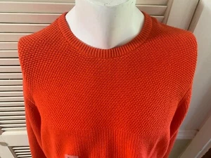 Lacoste $ 225 Herren Segelclub Waffelstrick Rundhalsausschnitt Ätna Baumwolle Pullover 9/4xl - Bild 1 von 12