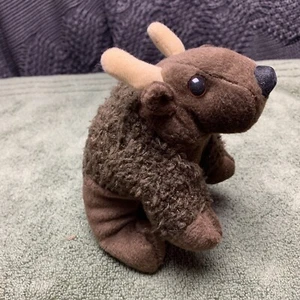 National Park Trust Brown Buffalo Bison Horns Stuffed Animal Plush M&T Corp - Picture 1 of 13