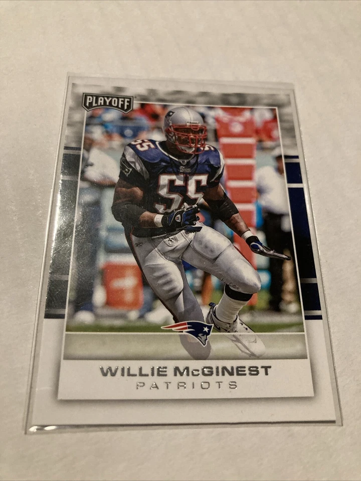 2017 Playoff Football #150 Willie McGinest Patriots - Image 1 of 1