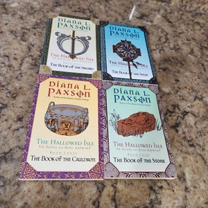 THE HALLOWED ISLE Diana Paxson Complete  Series Sword Spear Cauldron Stone EUC - Bild 1 von 3