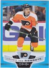 19/20 OPC...JAMES van PIEMSDYK...BLUE BORDER PARALLEL...CARD # 8...FLYERS