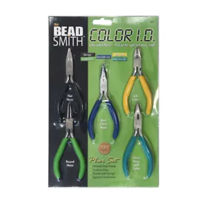 BeadSmith® Wirtschaft Color I.D. 5 Stück Zange Set Werkzeug* Schmuck Herstellung - Bild 1 von 1