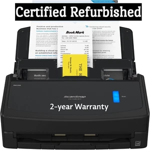 Scanner recto verso automatique Ricoh/Fujitsu ScanSnap iX1400 One-Touch 600 dpi 40 ppm/80 ipm - Photo 1/6