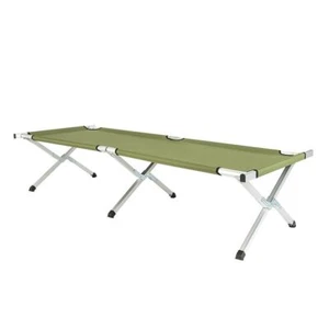 RHB-03A Cuna de Camping Plegable Portátil con Bolsa de Transporte Verde Ejército - Imagen 1 de 8