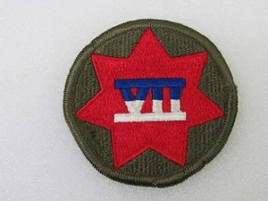 US Army 7th Corps VII Corps Shoulder Patch Insignia Desert Storm WW2 Vietnam - Picture 1 of 2