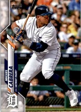 2020 Topps Series 1 Miguel Cabrera #336 Detroit Tigers