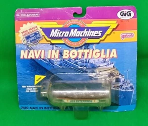 GIG - MICRO MACHINES - NAVI IN BOTTIGLIA - USS ENTERPRISE - NEW - Picture 1 of 2