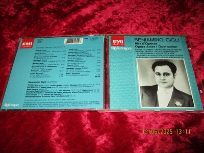 CD-BENIAMINO GIGLI--Opera Arias--EMI--NEUWERTIG !--- - Bild 1 von 3